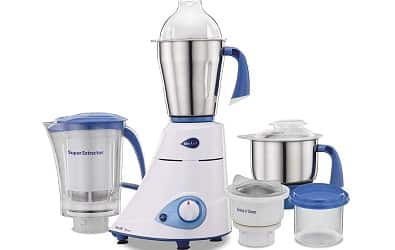 Preethi Blue Leaf Diamond 750 W Mixer Grinder